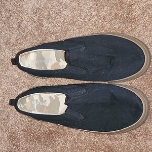 Black slip on shoes old navy